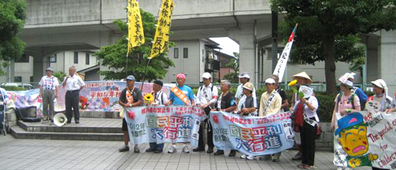川西市役所での引継ぎ集会